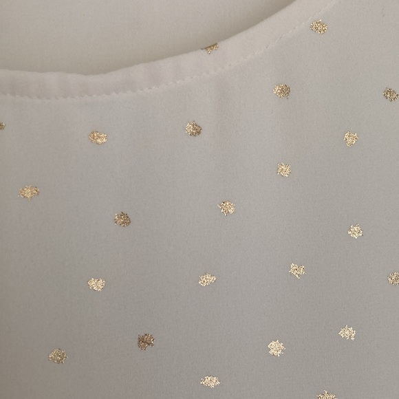 Layered gold fleck sleeveless top - Picture 5 of 7